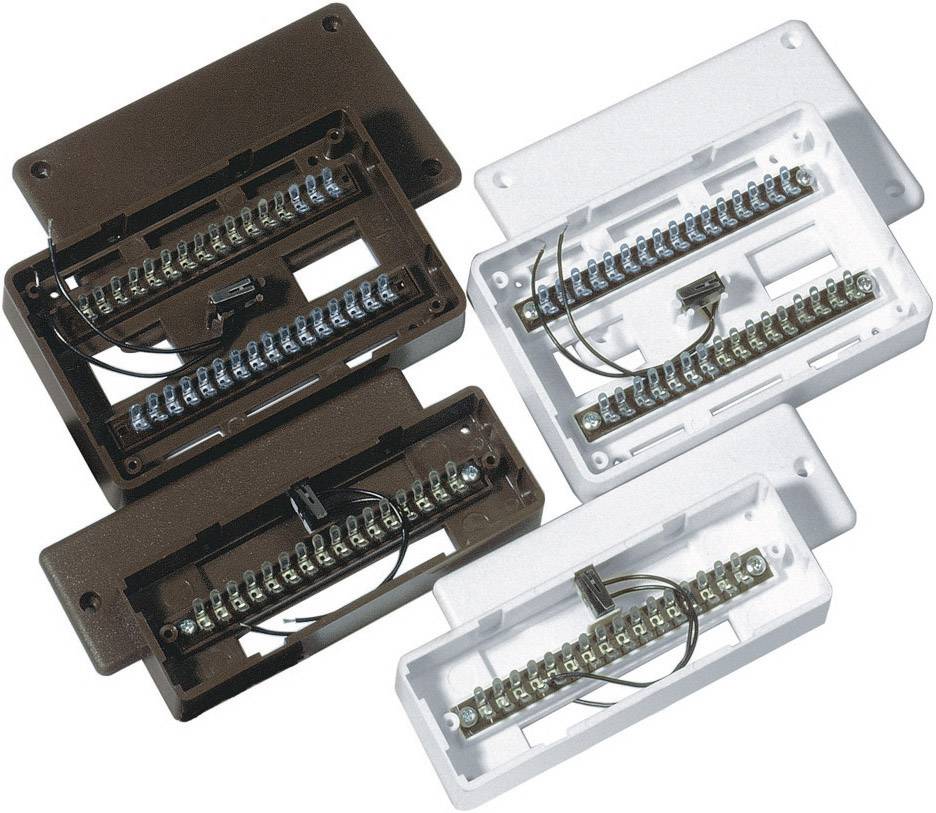 ABUS VT4000W ABUS Aufputz-Löt-Verteiler 16-polig weiss VdS Alarmverdeler afbeelding