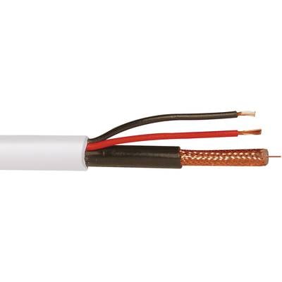 ABUS KA9002 audio, video kábel 50.00 m biela