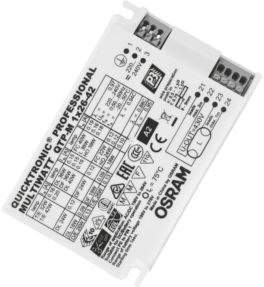 OSRAM kompaktná žiarivka EVG 42 W (1 x 42 W)