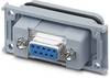 D-SUB panel mounting frames VS-09-A-GC-BU/BU 1689695 Phoenix Contact