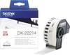 Brother DK-22214 etikety v roli 12 mm x 30.48 m papier biela 1 ks trvalé DK22214 univerzálne etikety