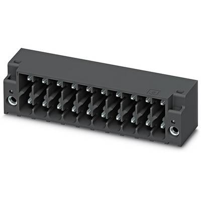 Čierny elektrický konektor s viacerými kontaktmi, vhodný pre priemyselné aplikácie a bezpečné pripojenia.