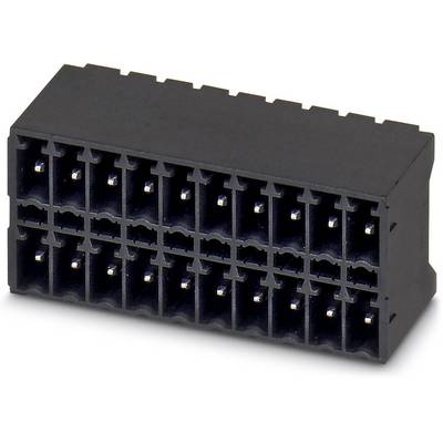 Čierny, obdĺžnikový konektor s 24 pinmi v dvoch radoch. Používa sa na pripojenie elektronických komponentov.