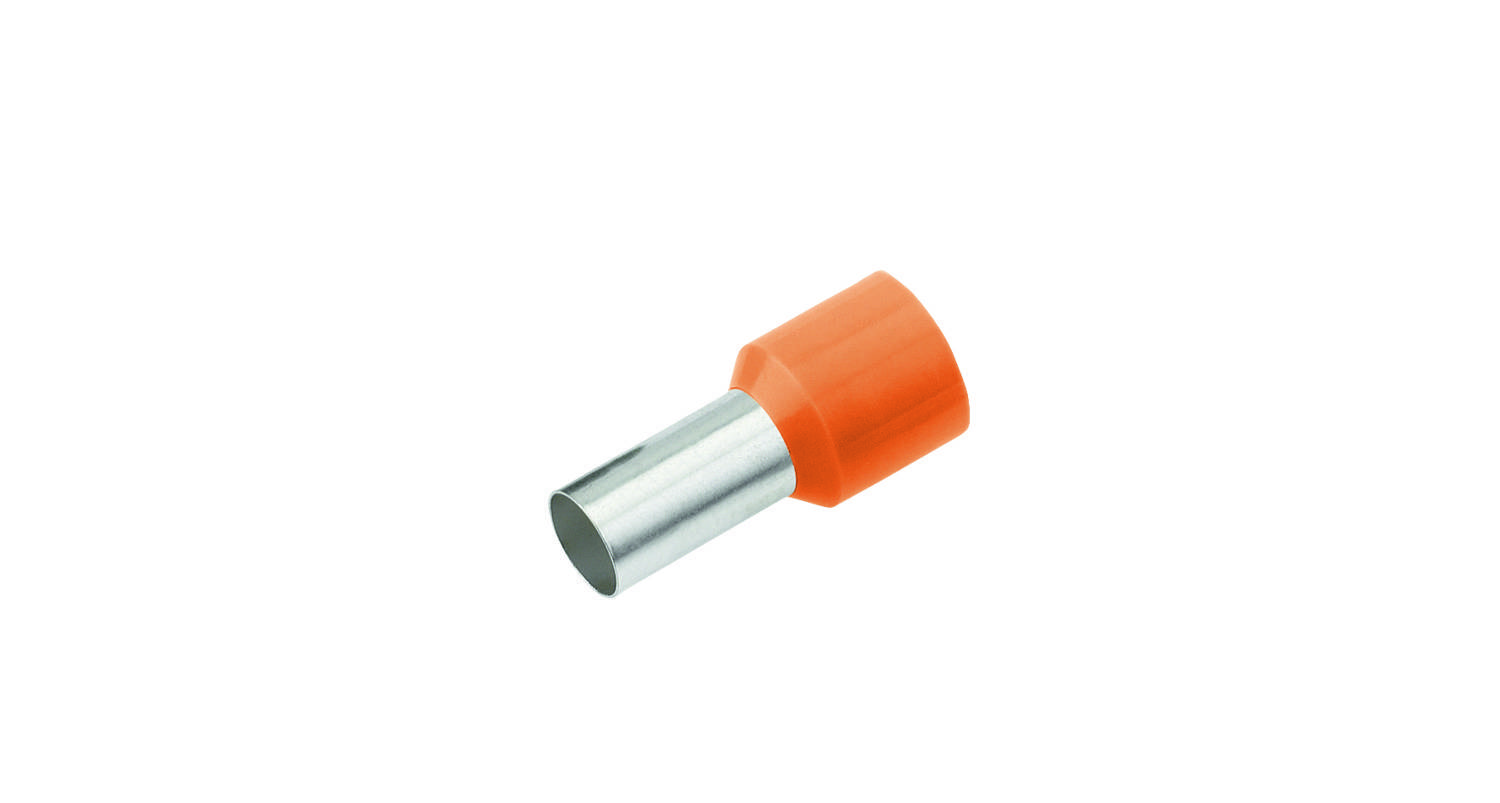 Cimco 18 1008 Kabelsko 4 mm² Delvist isoleret Orange 100 stk