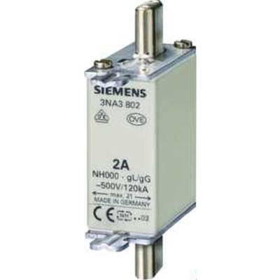 Siemens 3NA38328 sada poistiek   Veľkosť poistky = 0  125 A  400 V 3 ks