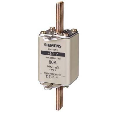 Siemens 3NA32326 sada poistiek   Veľkosť poistky = 2  125 A  690 V 3 ks