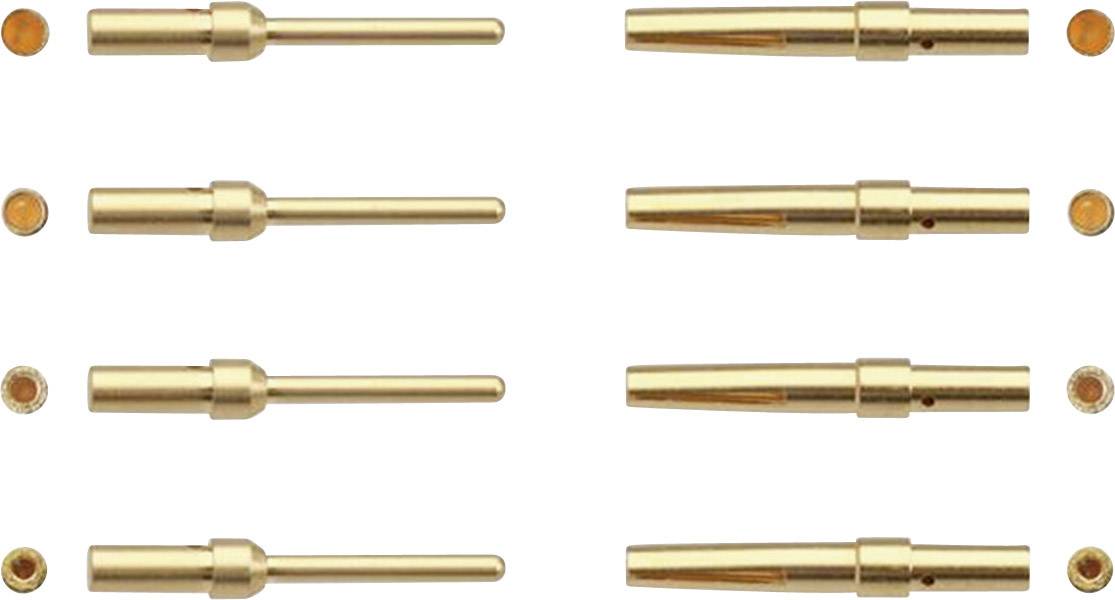 Harting 09670008476 09 67 000 8476 Contatto femmina AWG min.: 24 AWG max.: 20 Placcato oro 1 pz.