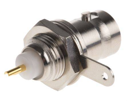 Amphenol B6351B1-ND3G-75 B6351B1-ND3G-75 BNC konektor zásuvka, vstavateľná vertikálna 75 Ω 1 ks
