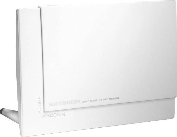 Kathrein BZD 30 Antenna attiva piatta DVB-T/T2 Ambiente interno Guadagno: 18 dB Bianco