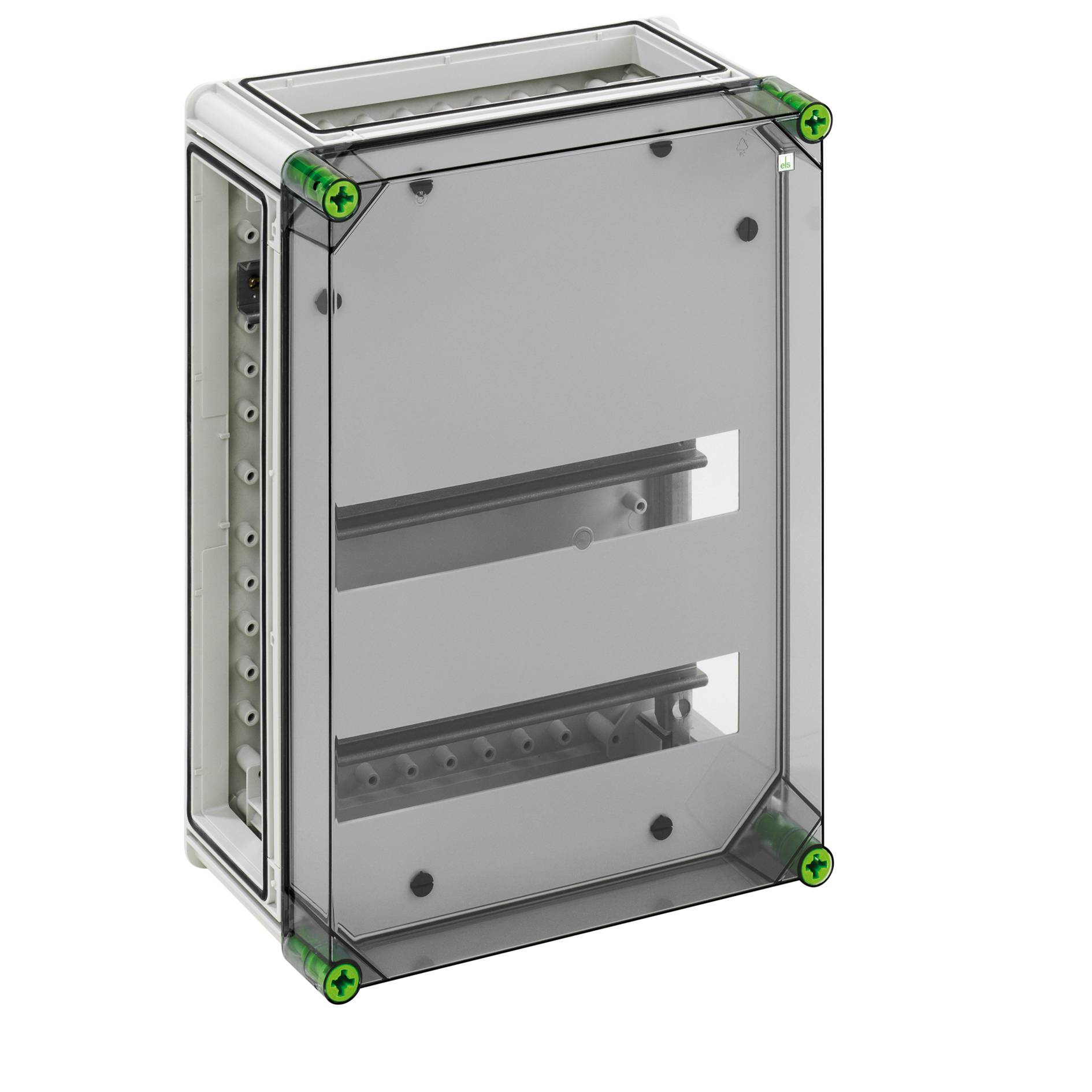 Spelsberg 01532801 GTA 328-t Plus Lille fordelingstavle Antal delinger = 28 Antal rækker = 2 Indhold 1 stk