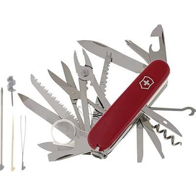 Victorinox SwissChamp 1.6795 švajčiarsky vreckový nožík Počet funkcií 33 červená