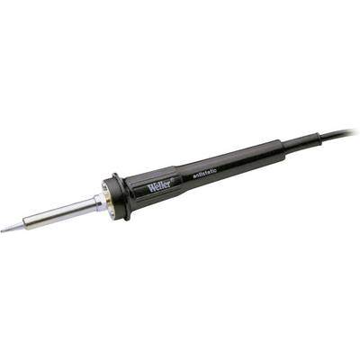 Čierny spájkovací hrot s strieborným hrotom a nápisom 'Weller antistatic' na rukoväti, vhodný pre jemné mechanické práce.