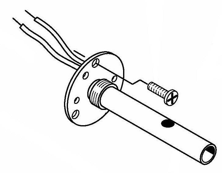 Elemento riscaldante di ricambio per saldatore TCP-S 24 V/50 W Weller T0051011299N T0051011299