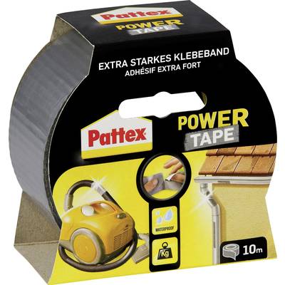 Pattex Power Tape, 10m: Extra silná, vodotesná lepiaca páska na upevnenie. Vhodná pre použitie v domácnosti a záhrade.