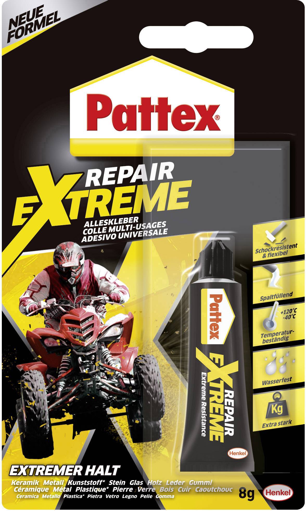 Colla plastica Pattex REPAIR EXTREME PRXG8 8 g