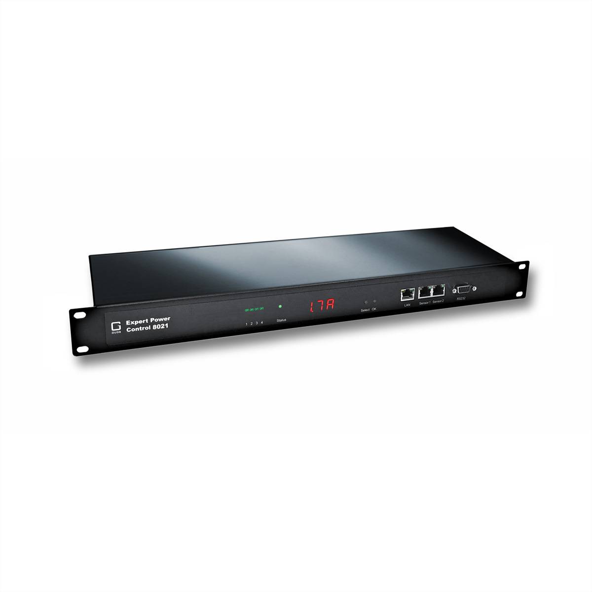 GUDE 8021-1 Stopcontact Zwart