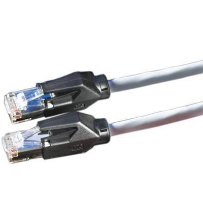 Secomp 21.05.2100 RJ45 sieťové káble, prepojovacie káble CAT 6 S/FTP 10.00 m sivá dvojžilový tienený, bez halogénov, sam-2