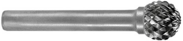 RUKO 116941 frézovacie kolík tvrdokov guľa 6 mm Dĺžka 56 mm   Ø hriadeľa 6 mm