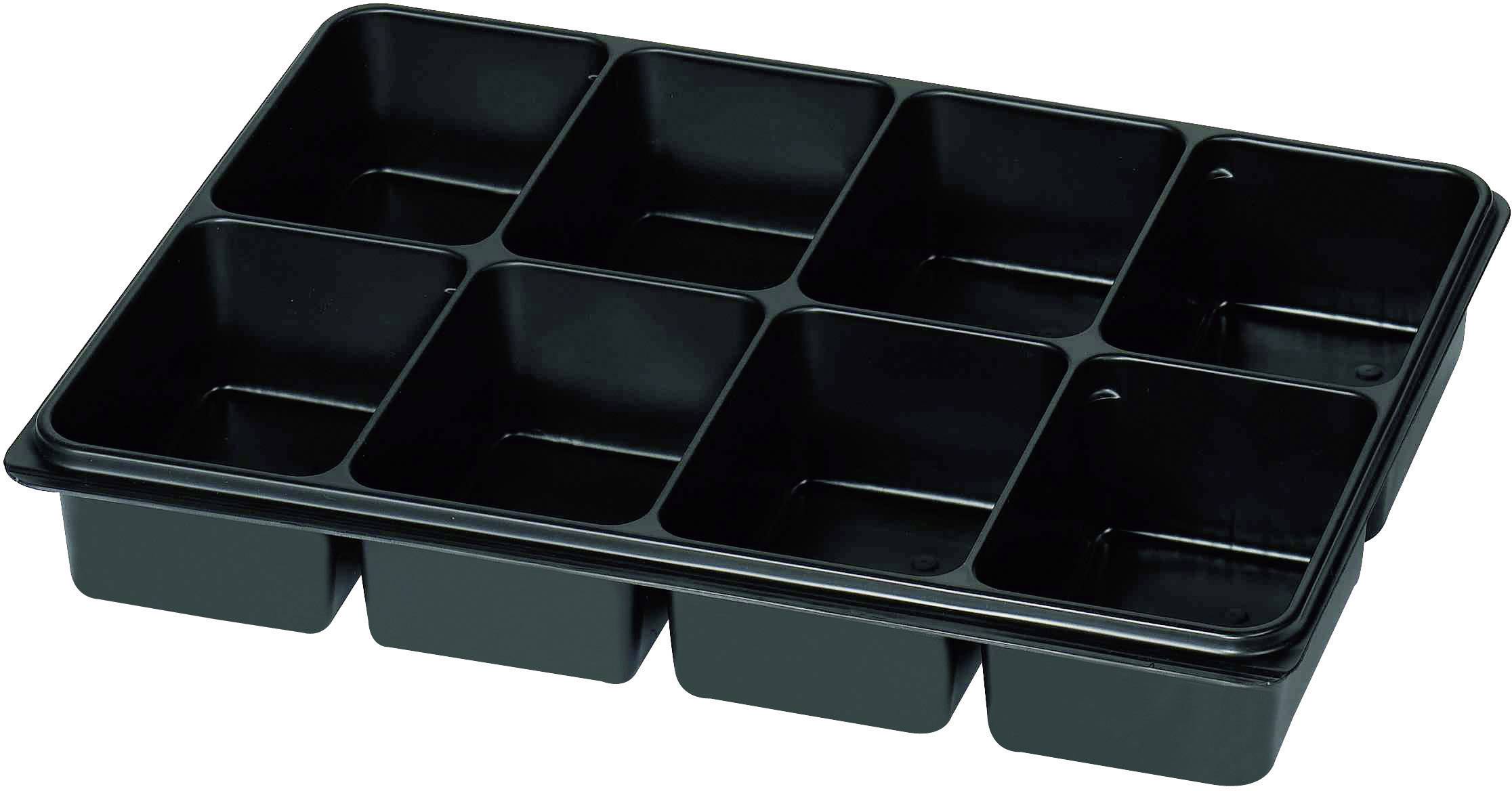 krabička na drobné súčiastky (d x š x v) 335 x 235 x 50 mm Priehradiek: 8 pevné rozčlenenie