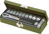 Proxxon Industrial súprava nástrčných kľúčov, metrický, 1/4" (6,3 mm), 13-dielna, 23602