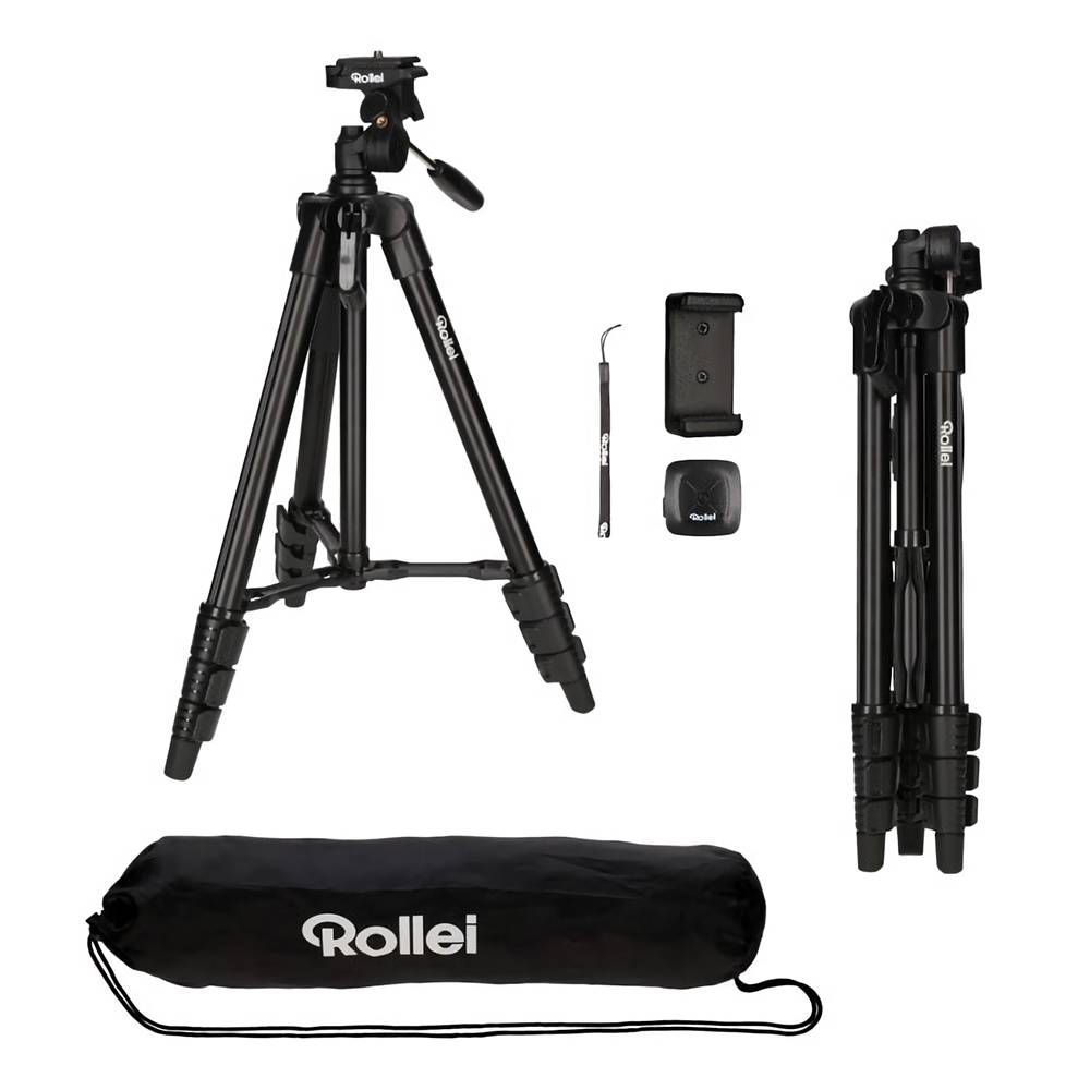 Rollei Smartphone Tripod Traveler trojnohý statív viacfarebná-0