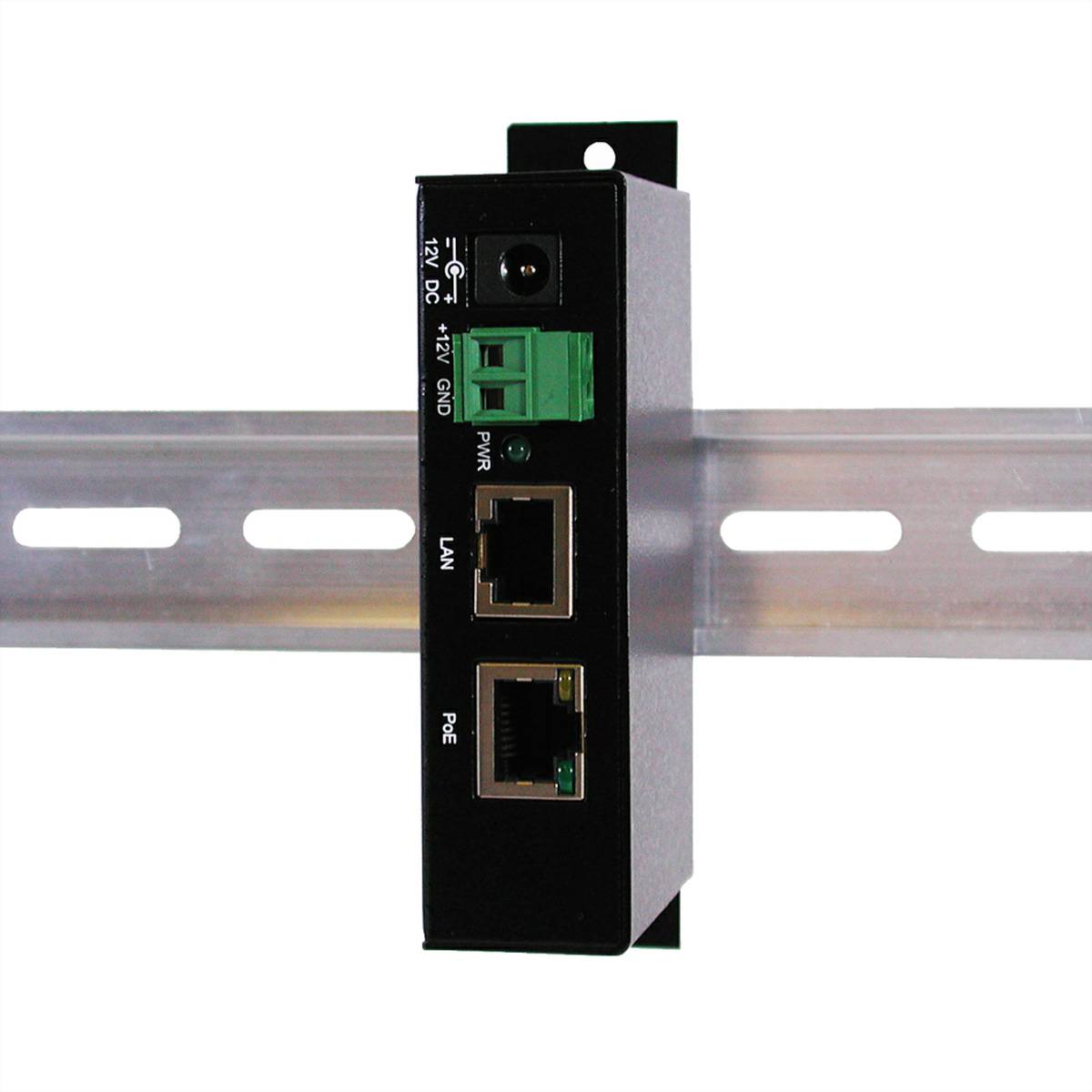 Exsys EXSYS EX-6006PoE - Power Injector (DIN-Schienenmontage möglich) PoE injektor-0