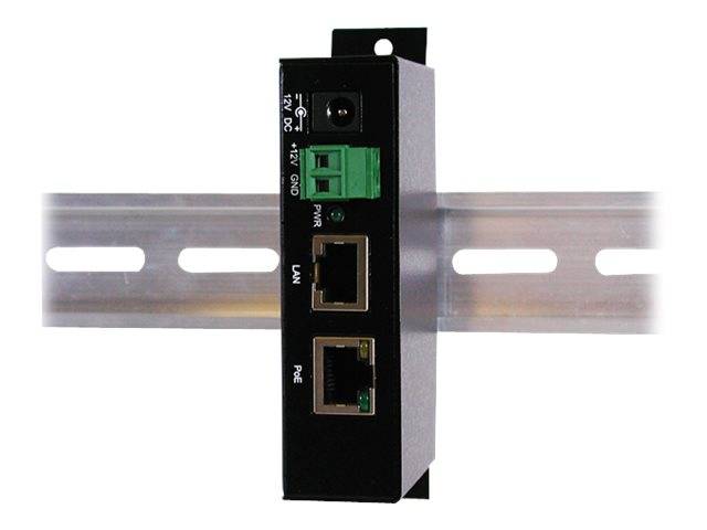 Exsys EXSYS EX-6006PoE - Power Injector (DIN-Schienenmontage möglich) PoE injektor-1