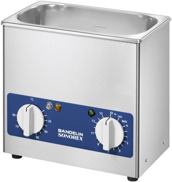 Bandelin RK 100H ultrazvukový čistič do dielne 140 W 3 l s ohrevom Vhodné pre: Bandelin RK 100 H