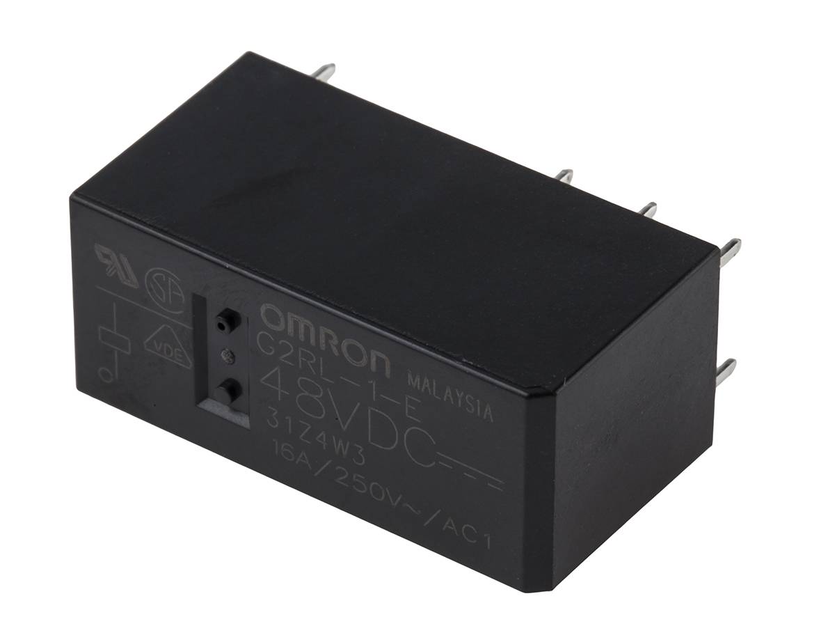 Omron G2RL-1-E-DC48 Powerrelæ 48 V/DC 16 A 1 x skiftekontakt 1 stk Bag