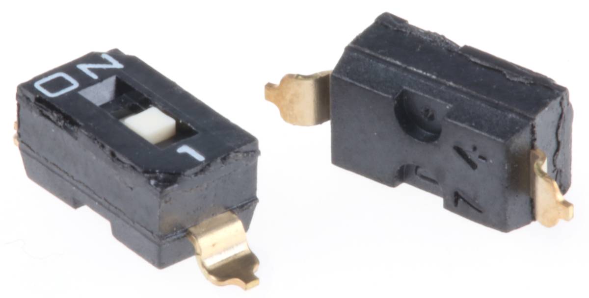 Aratas DIP spínač Pólov 1 SMD 1 ks Bag