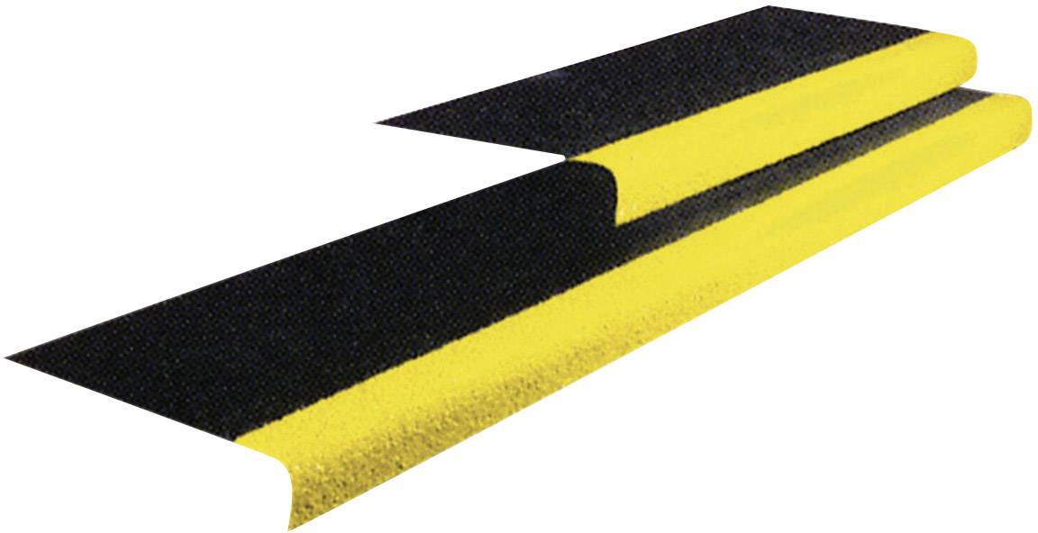COBA Europe GRP010703S COBAGRIP Stair Tread Vloerplaat (l x b x h) 1.5 m x 345 mm x 5 mm Zwart, Geel