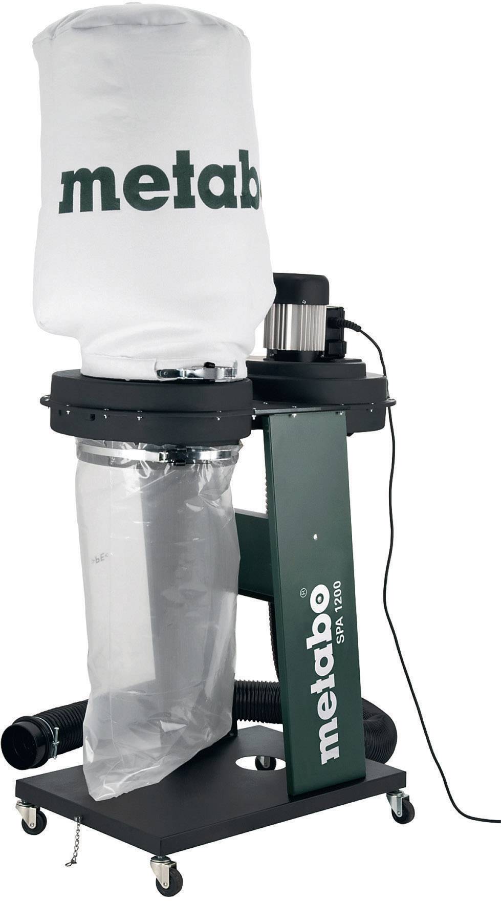 Metabo 601205000 SPA 1200 Aspiratore per trucioli e polvere segatura 65 l 550 W Adatto per aspirazione: 100 mm