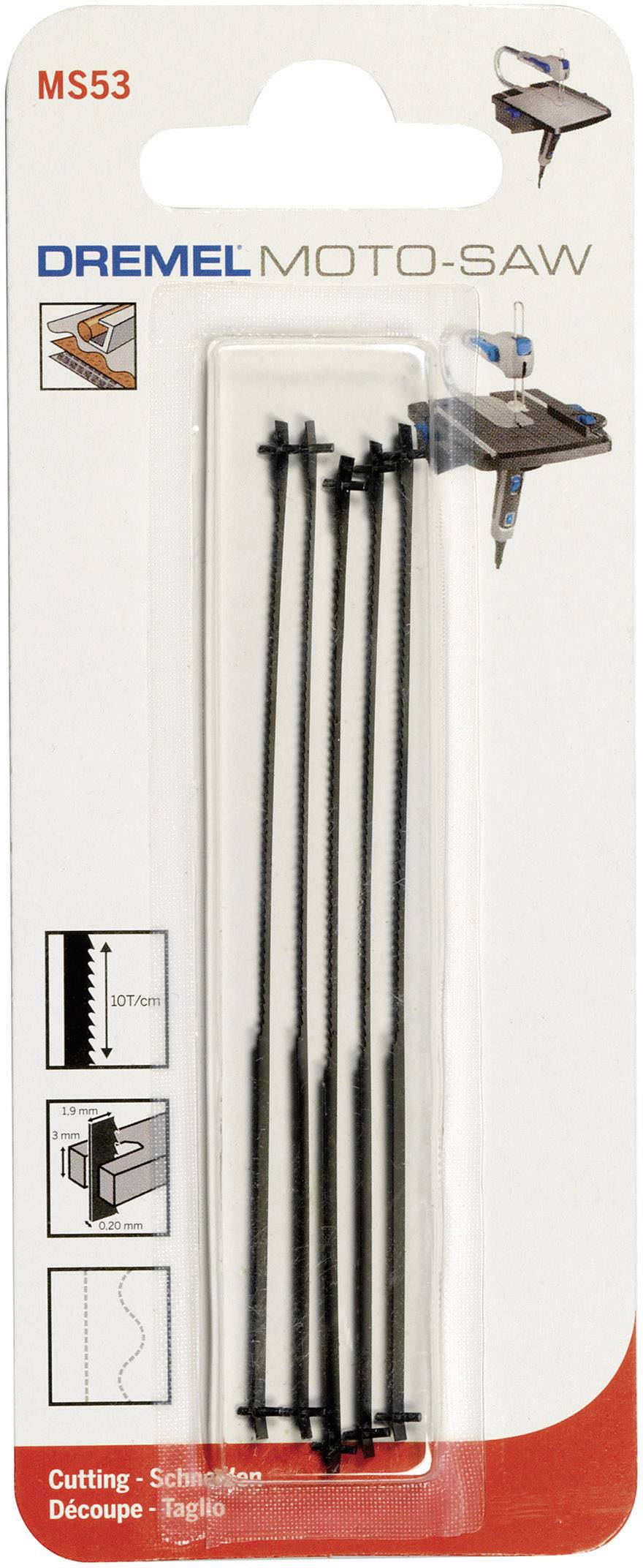 Lama per sega Lama seghettata per tagliare il metallo DREMEL® Moto-Saw (MS53) Dremel 2615MS53JA N/A