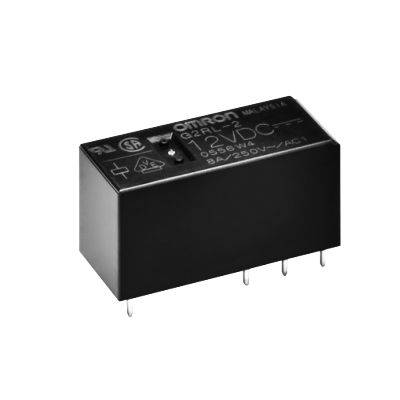 Omron G2RL-2-PW1-DC5 Powerrelæ 5 V/DC 8 A 2 x omskifter 1 stk Tube