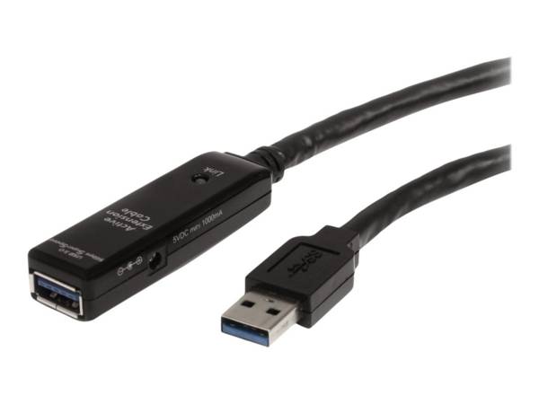 StarTech.com Sieťový adaptér USB 3.0 konektor rj45 5 m viacfarebná Aktívne so zosilnením signálu USB3AAEXT5M