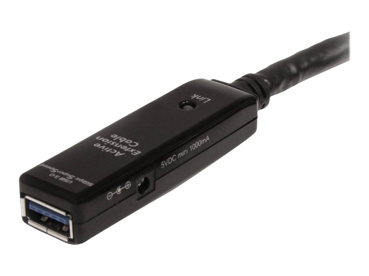 StarTech.com Sieťový adaptér USB 3.0 konektor rj45 5 m viacfarebná Aktívne so zosilnením signálu USB3AAEXT5M-8