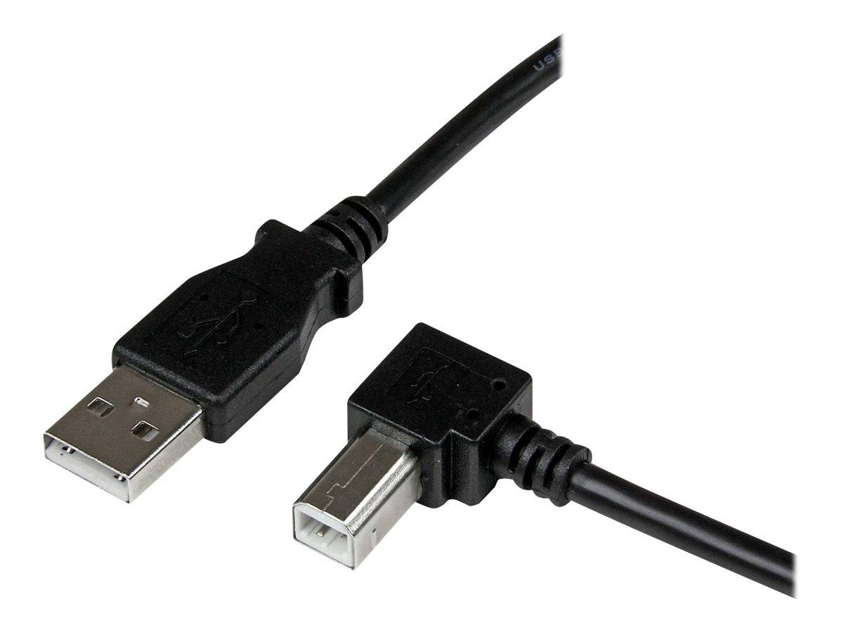 StarTech.com Sieťový adaptér USB 2.0 konektor rj45 3 m viacfarebná 90 ° Zatočený doprava USBAB3MR-0