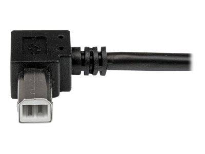 StarTech.com Sieťový adaptér USB 2.0 konektor rj45 3 m viacfarebná 90 ° Zatočený doprava USBAB3MR-8