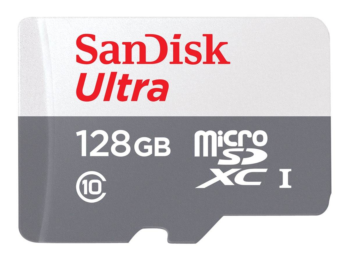 SanDisk SanDisk Ultra - Flash-Speicherkarte (microSDXC-an-SD-Adapter inbegriffen) SDXC karta 128 GB-0
