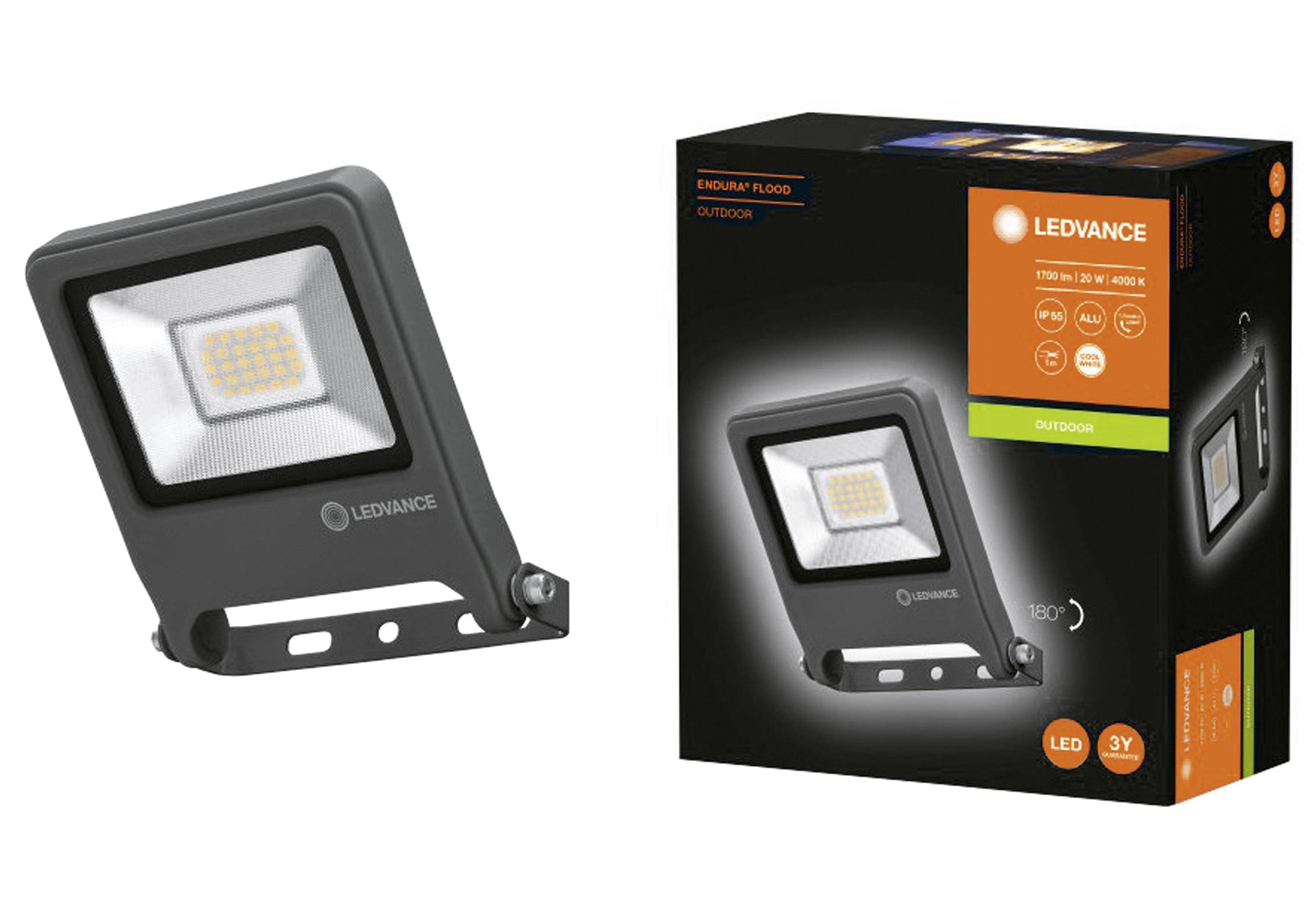 LEDVANCE ENDURA® FLOOD Cool White L 4058075206687 LED vonkajšie osvetlenie  20 W neutrálna biela-2