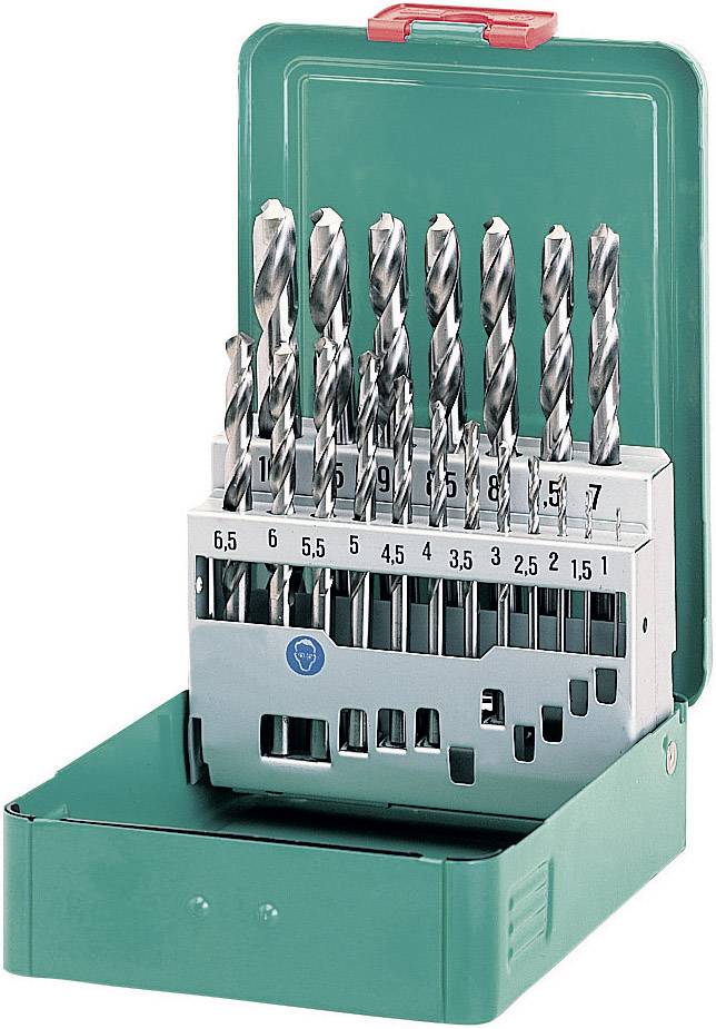 Heller 21962 4 Hss Metaal-spiraalboorset 19-delig 1 Mm, 1.5 Mm, 2 Mm, 2.5 Mm, 3 Mm, 3.5 Mm, 4 Mm, 4.5 Mm, 5 Mm, 5.5 Mm, 6 Mm, 6.5 Mm, 7 Mm, 8 Mm, 8.5