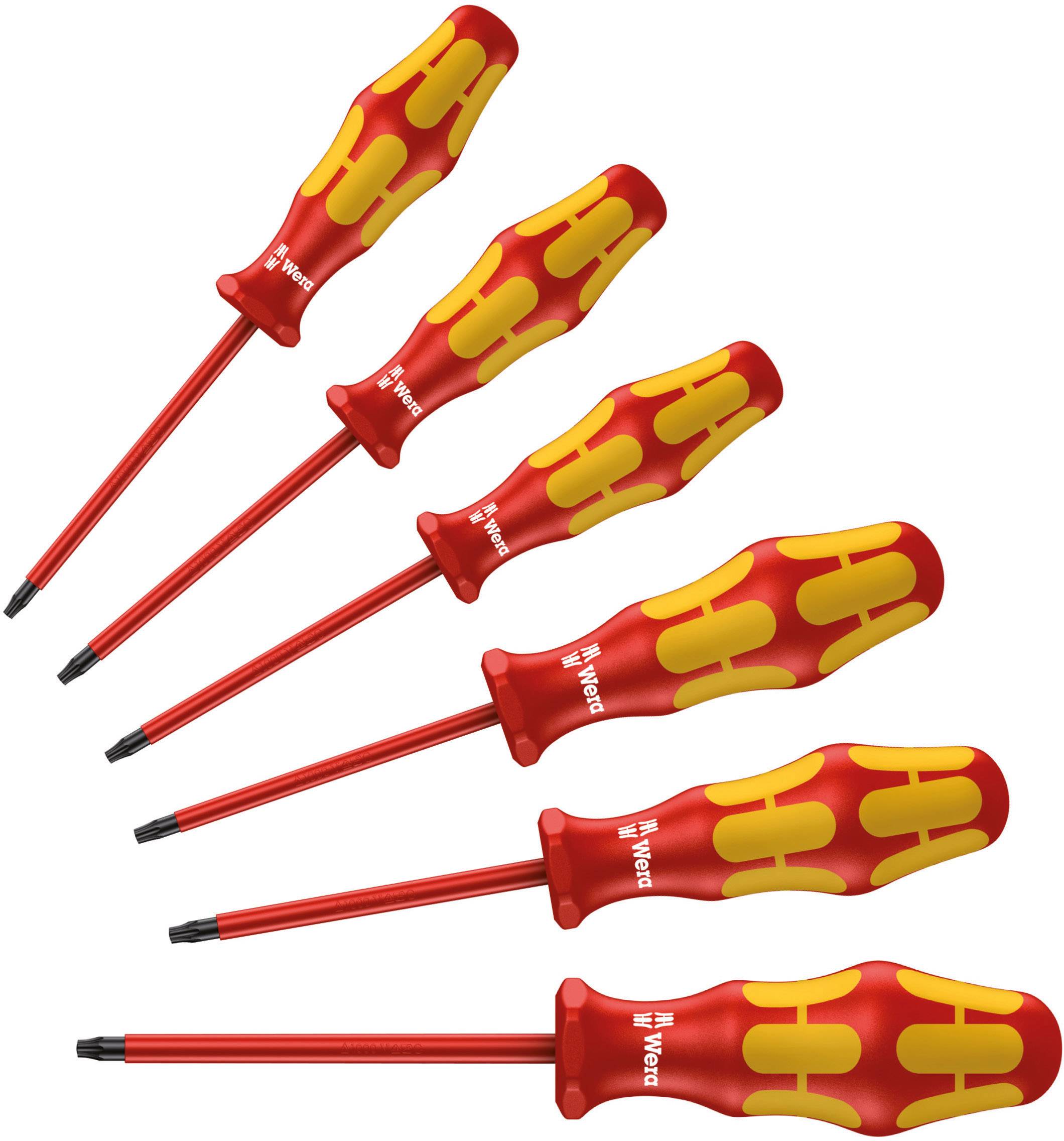 Wera 167i/6 VDE Kit cacciaviti 6 parti TORX interno
