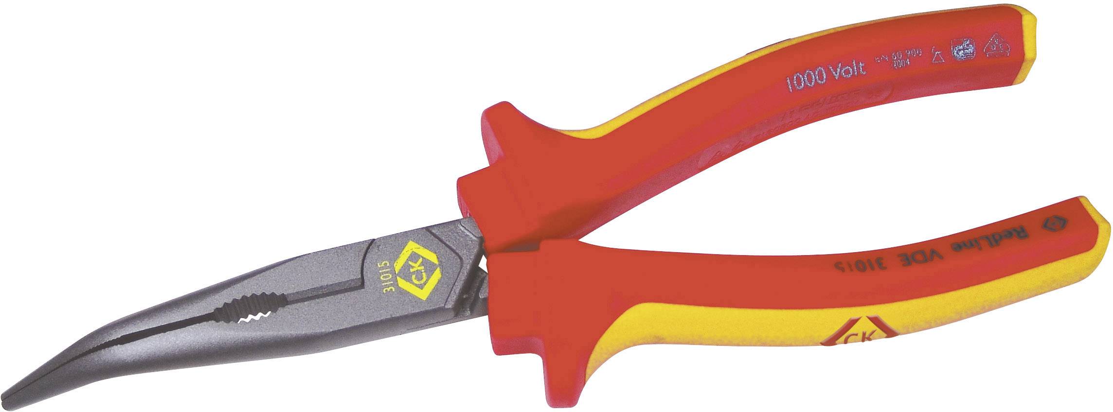 C.K 431015 VDE Spidstang 45° bøjet 200 mm