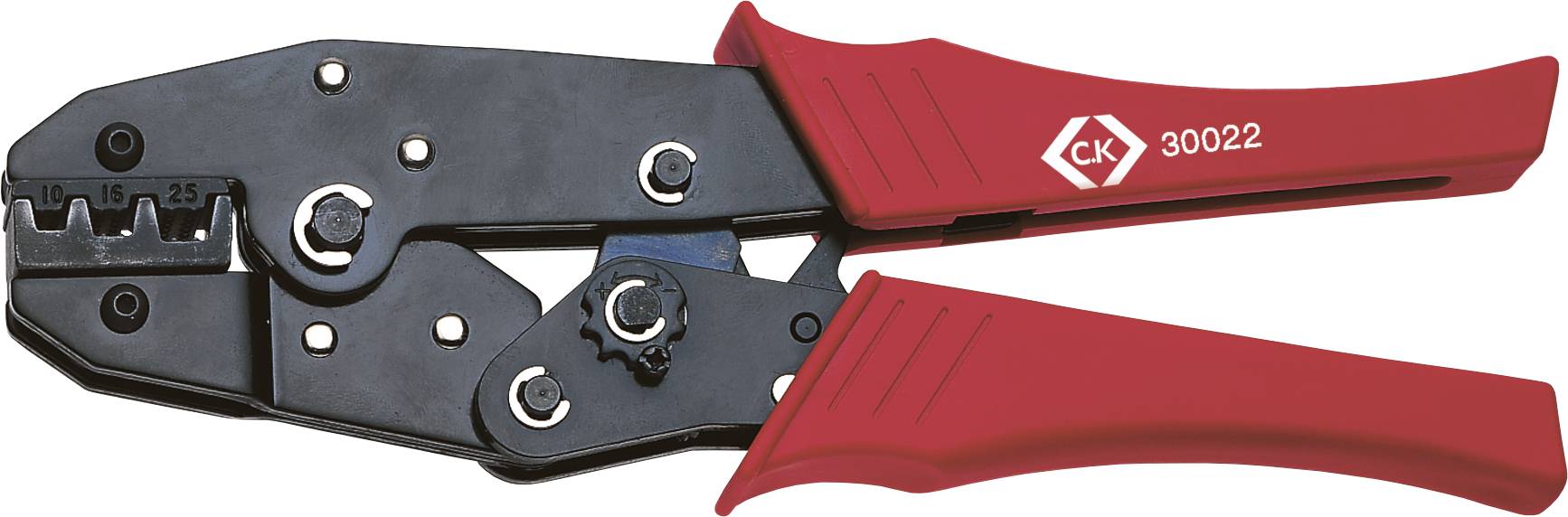C.K 430022 krimpovacie kliešte dutiny na káble 10 do 25 mm²