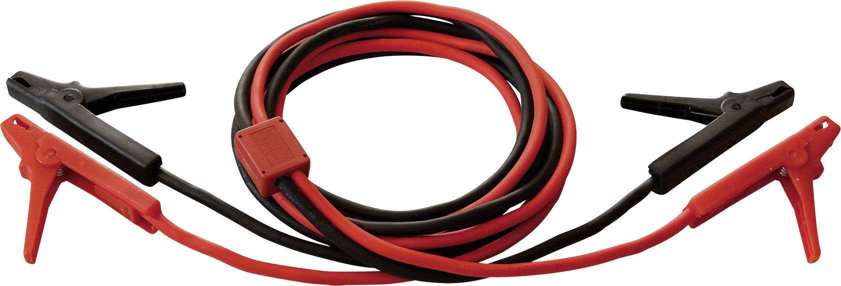 SET® SKS16 Startkabels 16 mm² Koper 3.00 m Met kunststof klemmen, Met geïsoleerde accuklemmen afbeelding