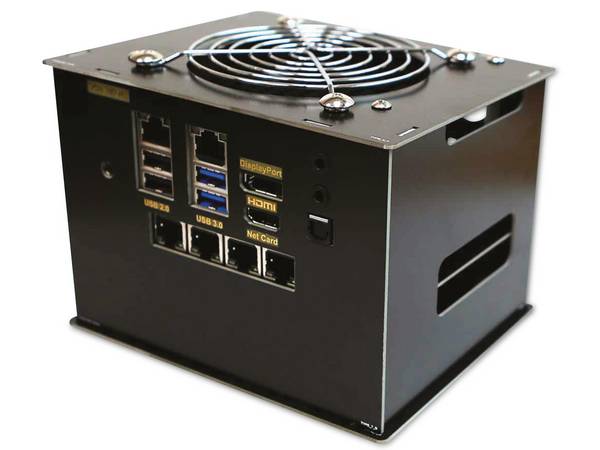 ODROID H4-CASE 3 SBC skriňa   čierna