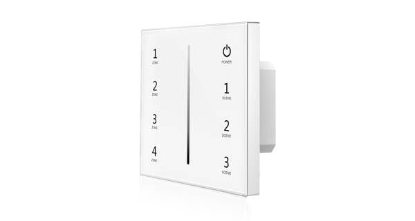 DOTLUX 5276-1 DOTL dotykový panel 4-Z pre jednofarebné prijímače 5276-1 1 ks