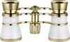 Eschenbach Glamour kukátko 3 x 25 mm perlovo biela, zlatá