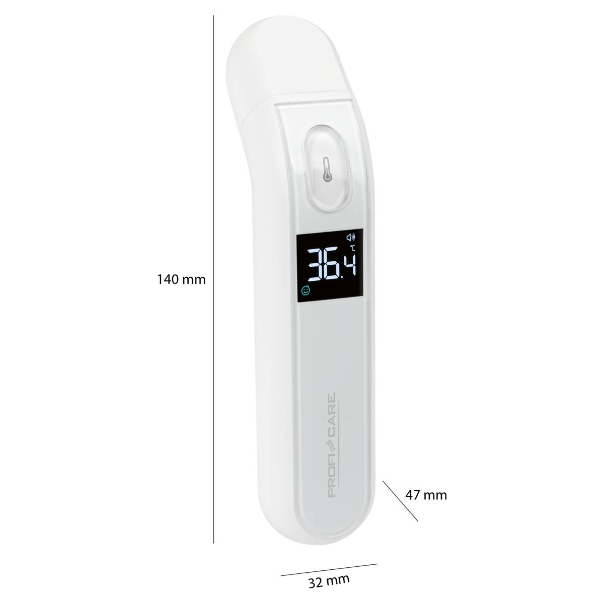 Profi-Care PC-FT 3095 teplomer lekársky bezdotykové meranie-3