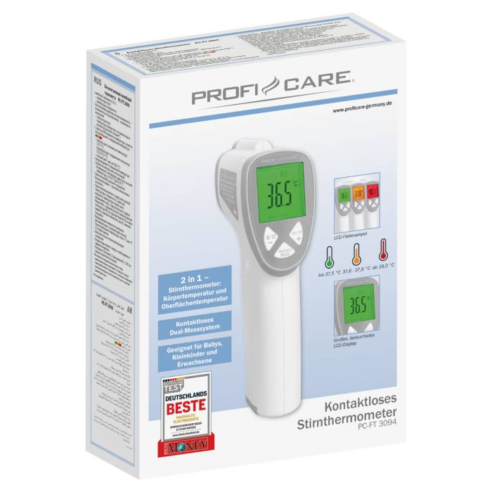 Obrázok symbolu pre Profi-Care PC-FT 3094 teplomer lekársky bezdotykové meranie
